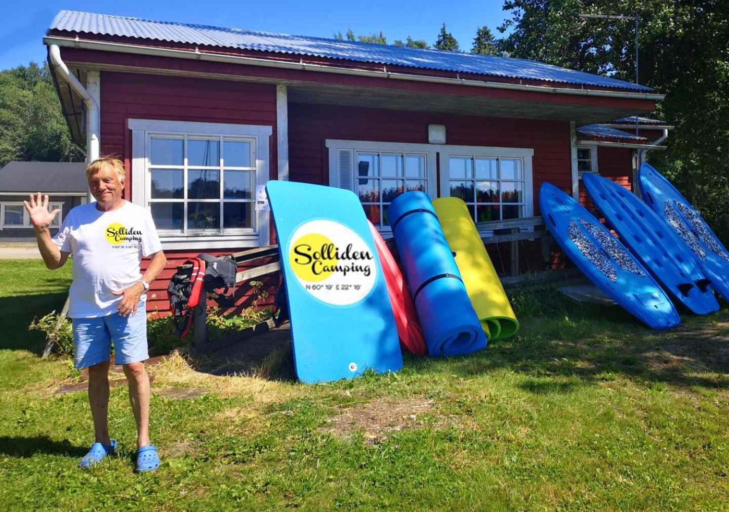 Solliden Camping Pargas Esterno foto