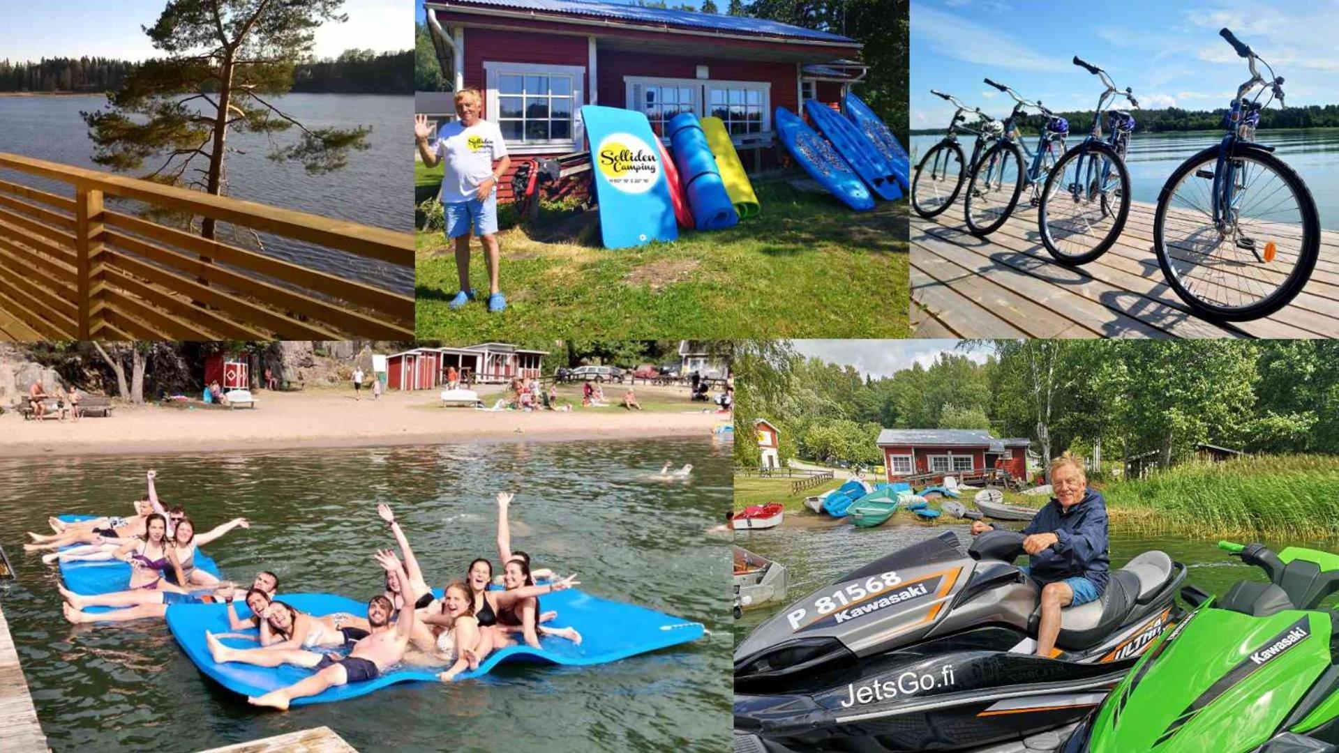 Solliden Camping Pargas Esterno foto